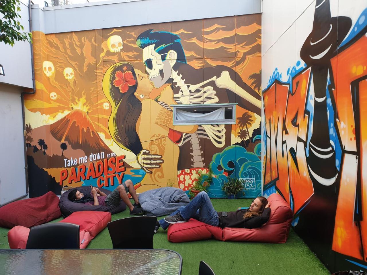 Metro Adventurer Backpackers Hostel Auckland Luaran gambar